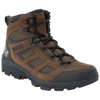 Jack Wolfskin Buty trekkingowe Vojo 3 Mid Texapore (wodoodporne) ciemnobrązowe męskie